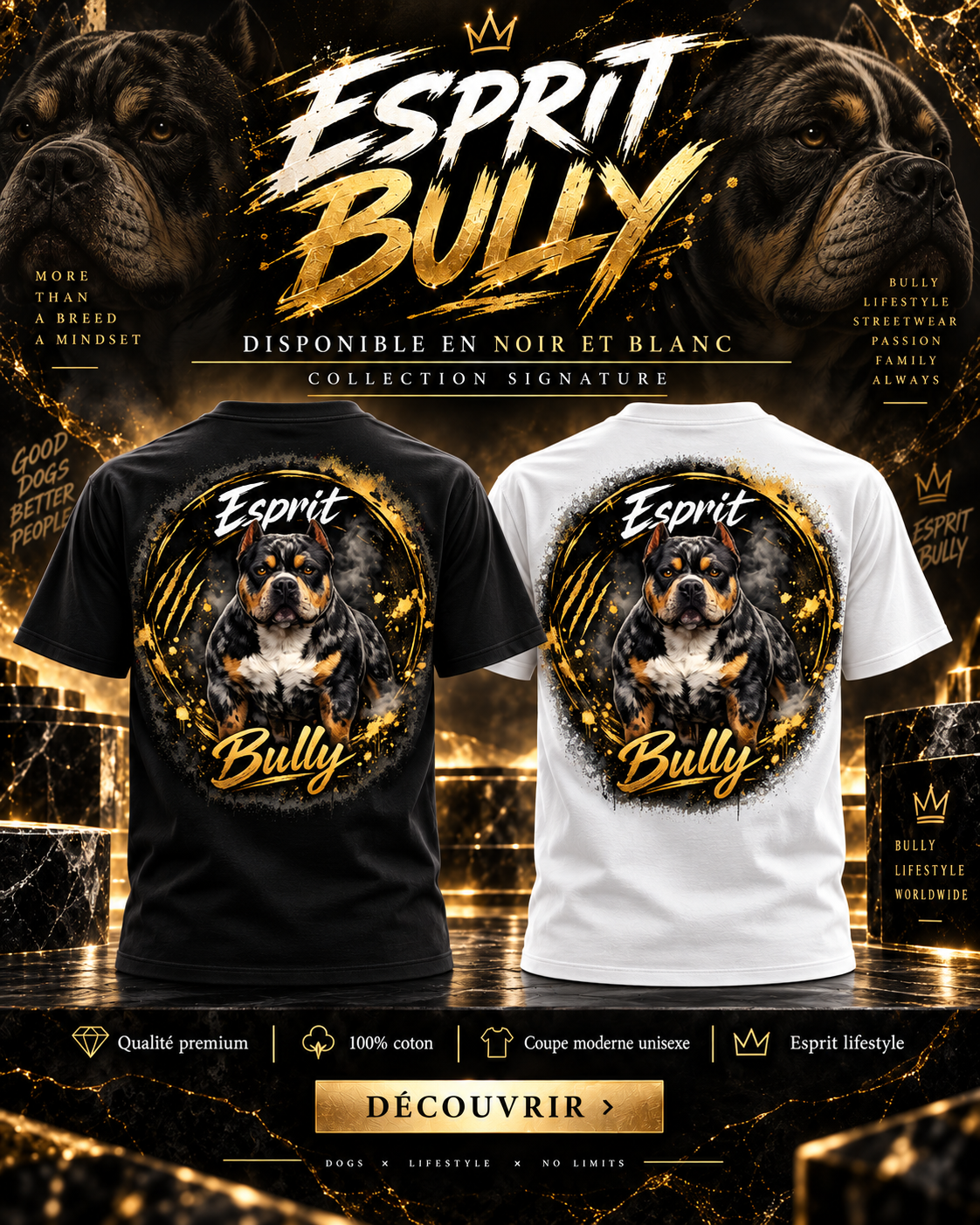 T-shirt Esprit Bully – Golden force