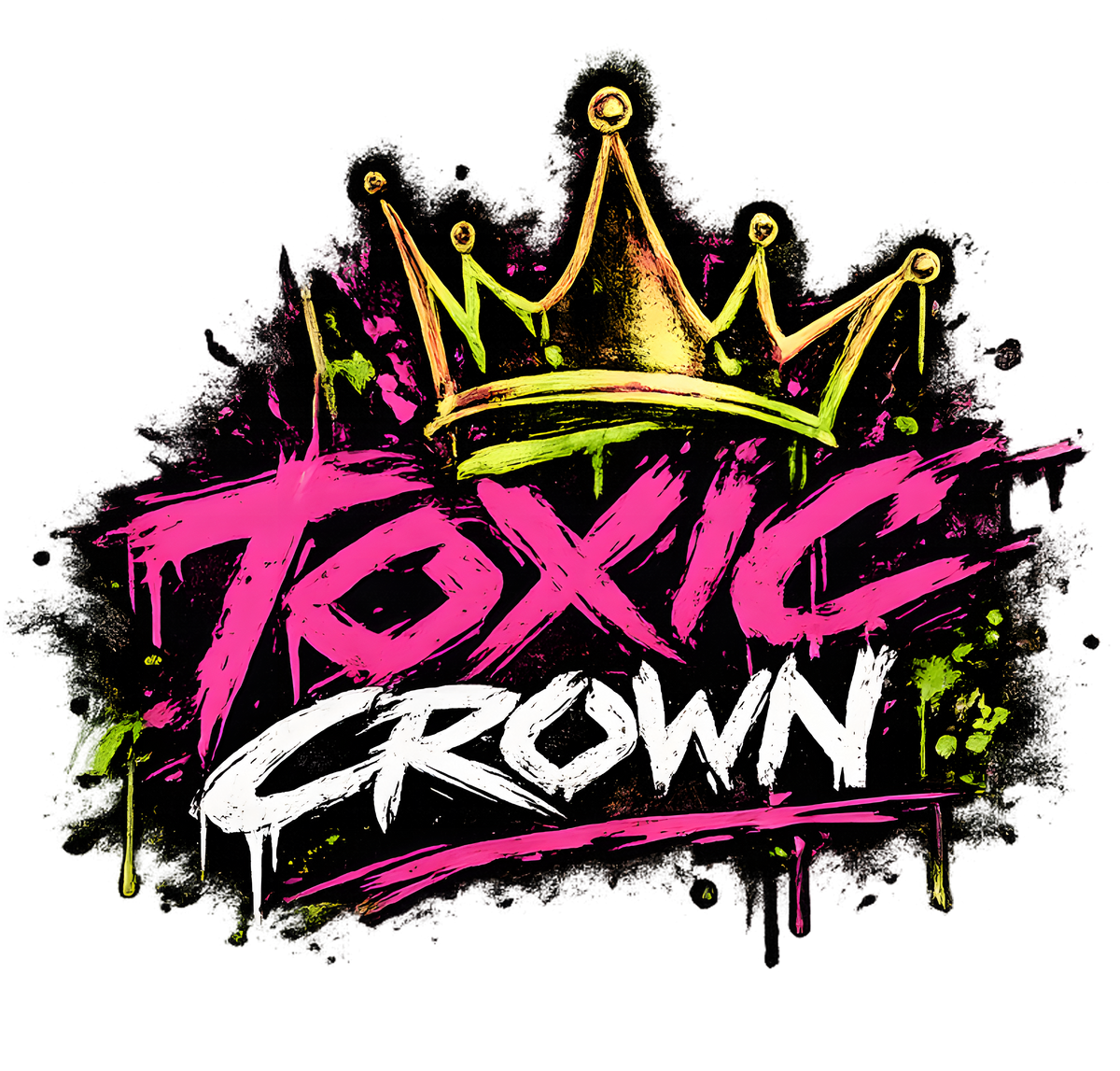 t-shirt toxic crown