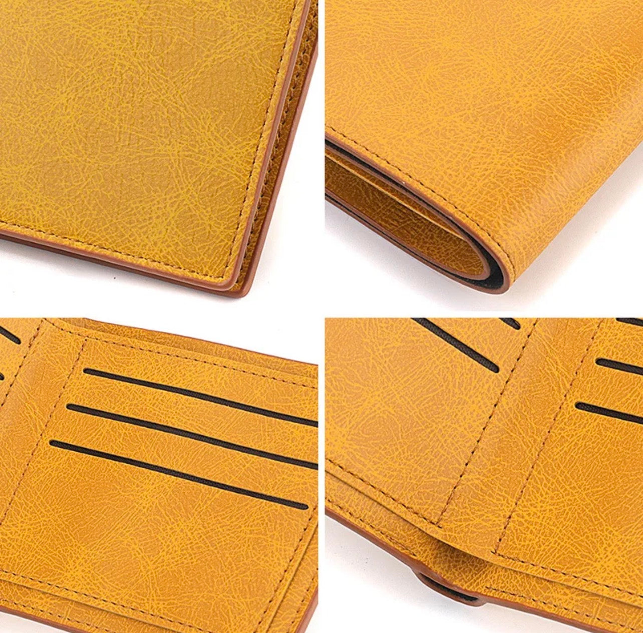 Portefeuille personnalisé gravé – effet cuir